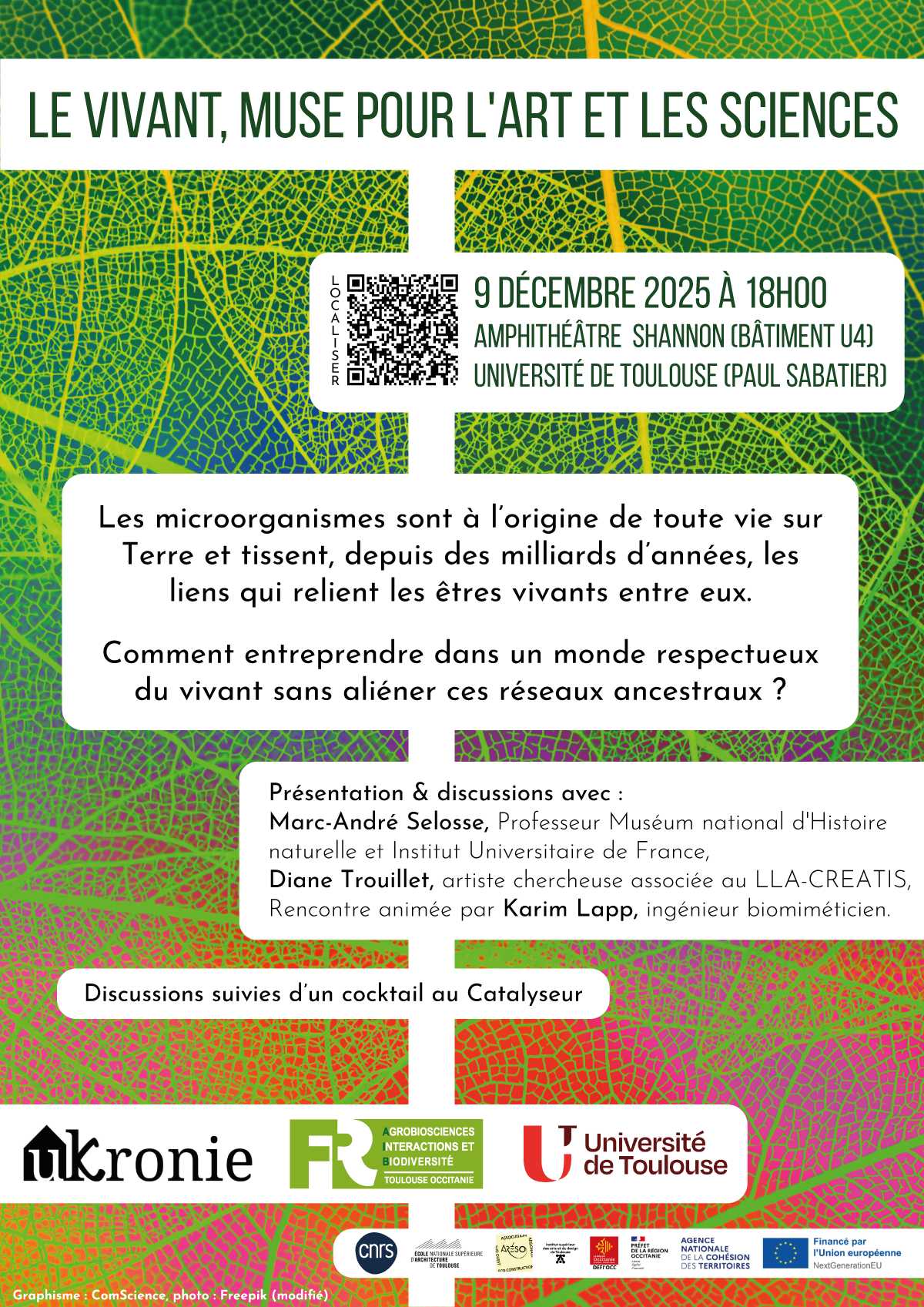 Le vivant, muse pour l'art et les sciences