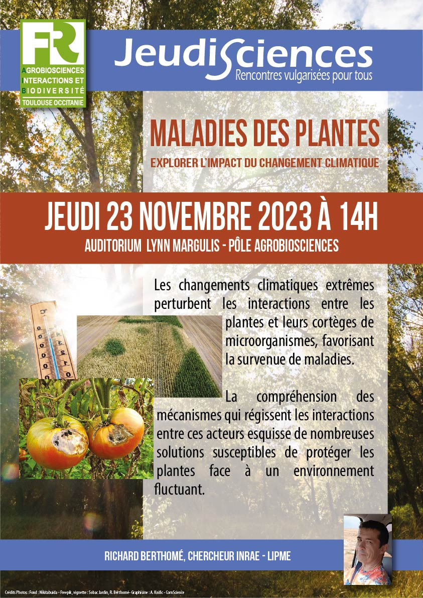 affiche Jeudi Sciences Richard Berthomé