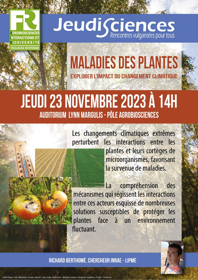 affiche Jeudi Sciences Richard Berthomé