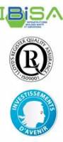 Logos IBISA, ISO9001, Inv.Avenir