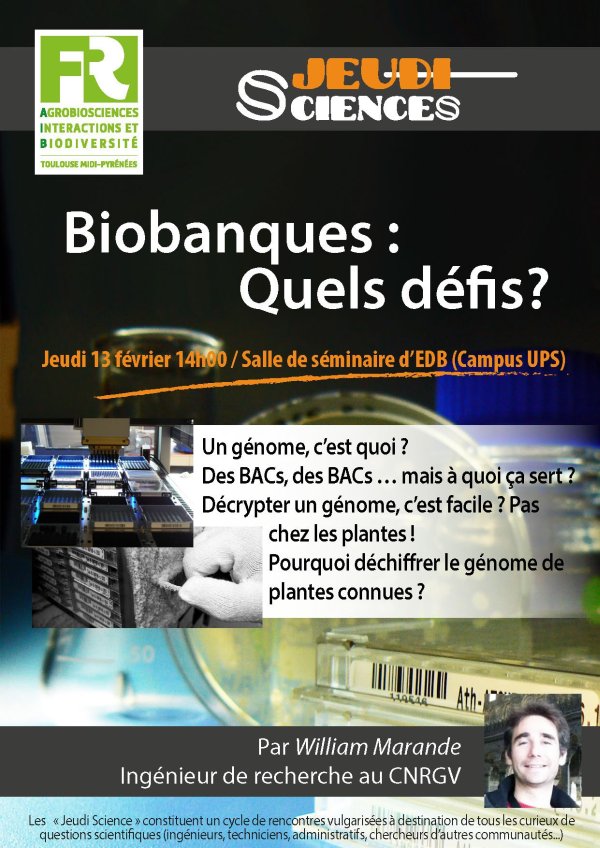 affiche Jeudi Science