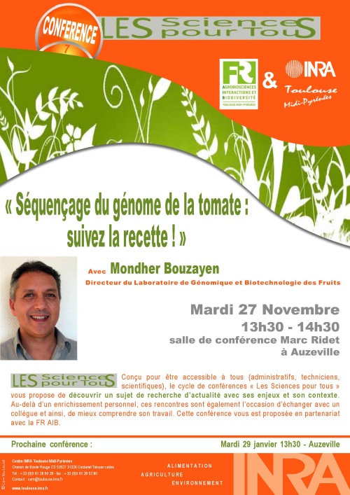 Affiche Science pour tous novembre